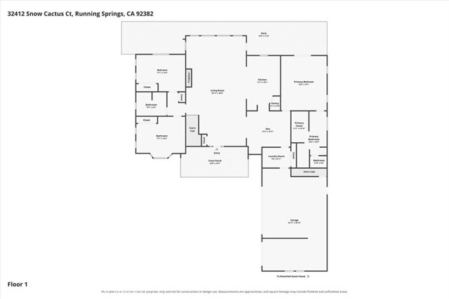 32412 Snow Cactus Court, Running Springs, CA 92382