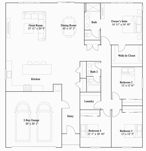 Detail Gallery Image 6 of 7 For 2359 Diamond Edge Rd, Perris,  CA 92570 - 4 Beds | 2 Baths