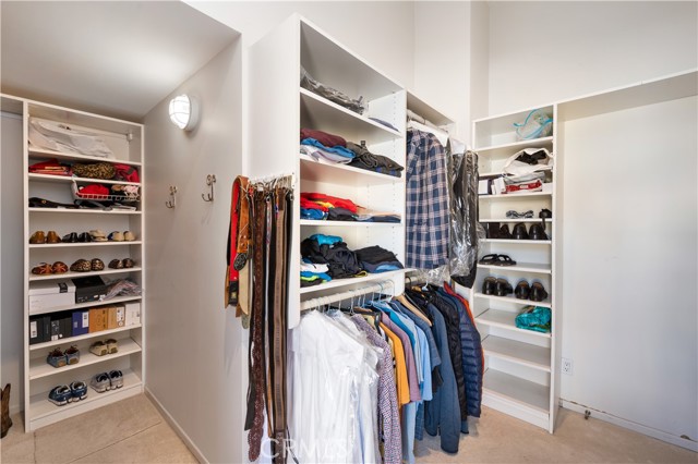 Primary walk-in closet