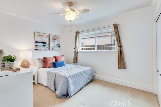 Spacious and bright middle guest bedroom