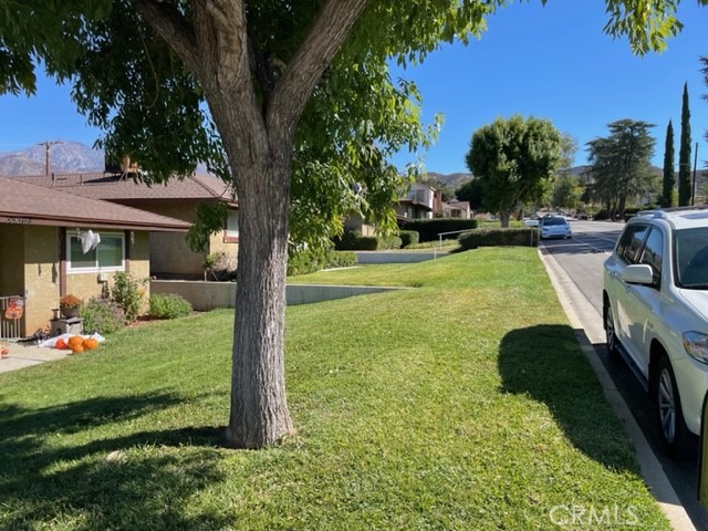 35366 Yucaipa Boulevard Yucaipa, California Hurry! Come see this beautiful 2 bedroom 2 bathroom condominium it won't last. You will come to a nice spacious front patio with room for a garden than you will enter into the Large living room, that features new flooring thru out the house , fresh paint than you will see the dining area / large kitchen with granite counter tops, brand new cabinets. On the right side of the house you will find both bedrooms very spacious rooms closets are large as well and both bathrooms. As you go outside you will find a small patio and stairs that lead you to the detach garage.