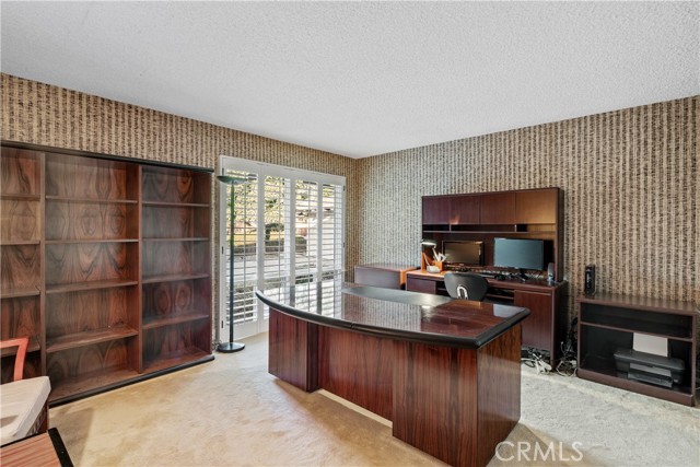 Bedroom #3 - Spacious, appointed with ornate wall-covering decor, and  plenty of closet space.