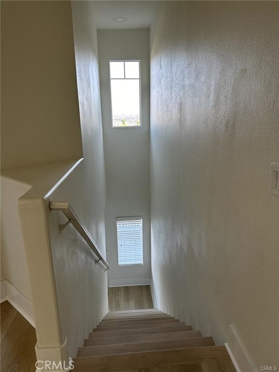 Stairway to bedrooms