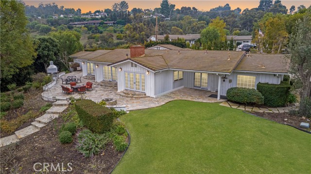 Upper patio perfect for entertaining