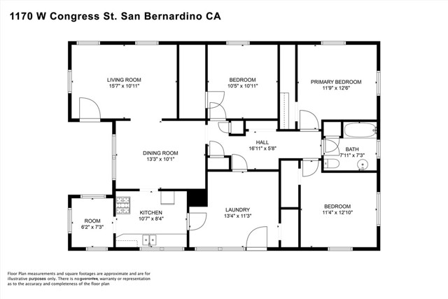 Detail Gallery Image 19 of 19 For 1170 W Congress St, San Bernardino,  CA 92410 - 3 Beds | 1 Baths