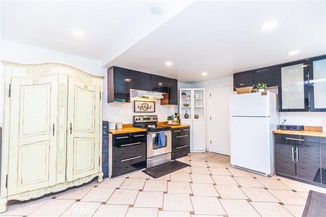 Large open kitchen