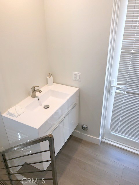 Master bathroom sink