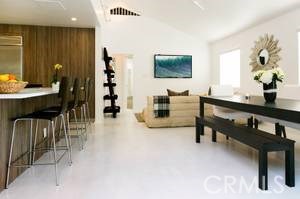 149 Manhattan Avenue Hermosa Beach, California Completely furnished charming remodeled separate front house of a triplex in Hermosa Beach Sand Section. Only two blocks to the beach and walking distance to restaurants and downtown. Air conditioning will be installed during the month of August. One car garage, plus space in front of garage. Stacked washer and dryer in the kitchen. The property has a nice private front yard with large doors opening from the living room to the yard for an open living space.