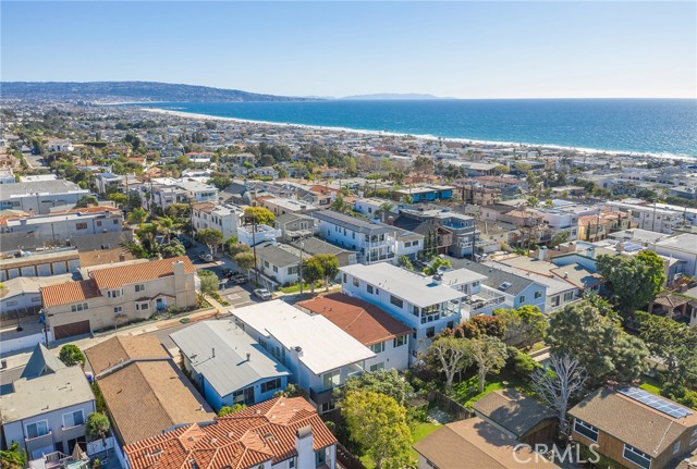 View to Palos Verdes from 13th Street in Manhattan Beach