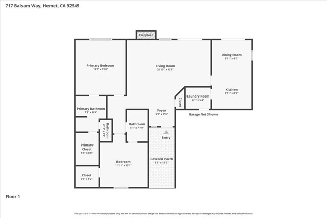 Detail Gallery Image 26 of 41 For 717 Balsam Way, Hemet,  CA 92545 - 2 Beds | 2 Baths