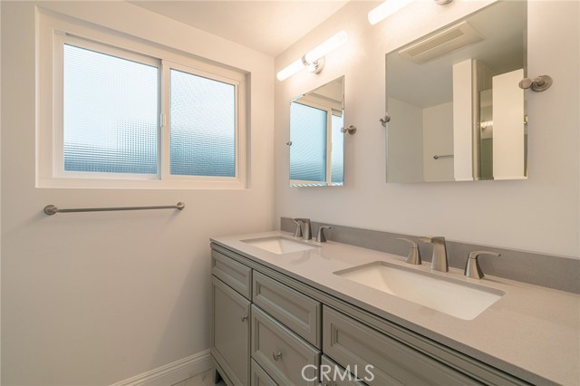 Downstairs bathroom with shower