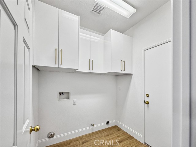 Indoor laundry room.