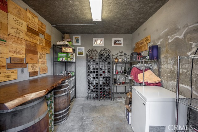 It's a self-contained, climate controlled wine cellar!  What a wonderful addition to the home.  It's sure to cater to any level wine enthusiast.