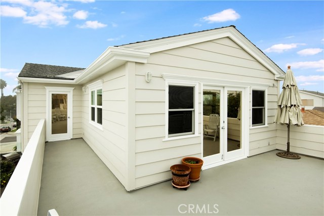 Deck off of bonus room and 2nd bedroom