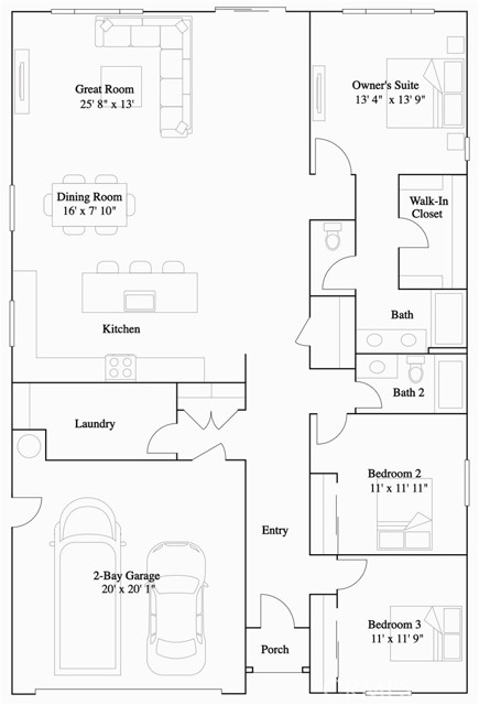 Detail Gallery Image 2 of 2 For 2389 Diamond Edge Rd, Perris,  CA 92570 - 3 Beds | 2 Baths