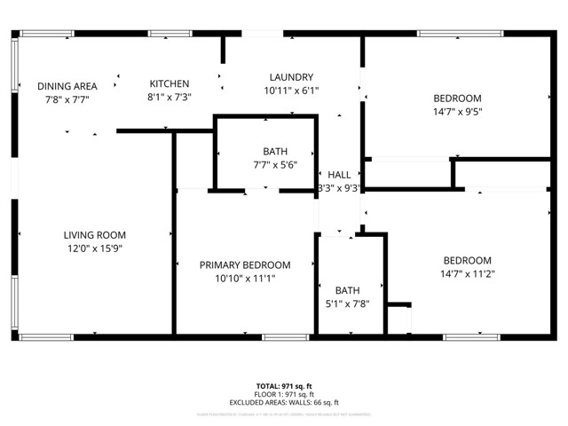 Detail Gallery Image 23 of 23 For 134 W 113th, Los Angeles,  CA 90061 - 3 Beds | 2 Baths
