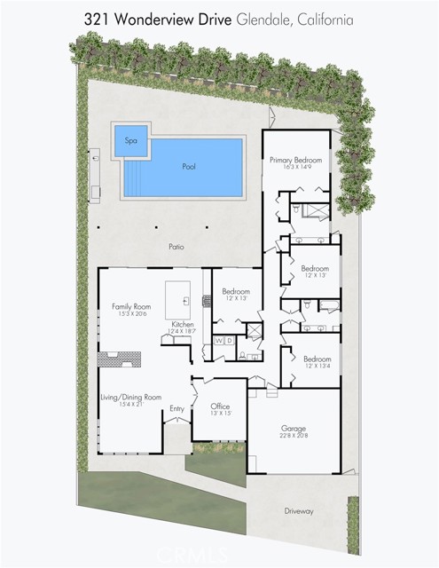 Detail Gallery Image 71 of 71 For 321 Wonderview Dr, Glendale,  CA 91202 - 4 Beds | 3 Baths