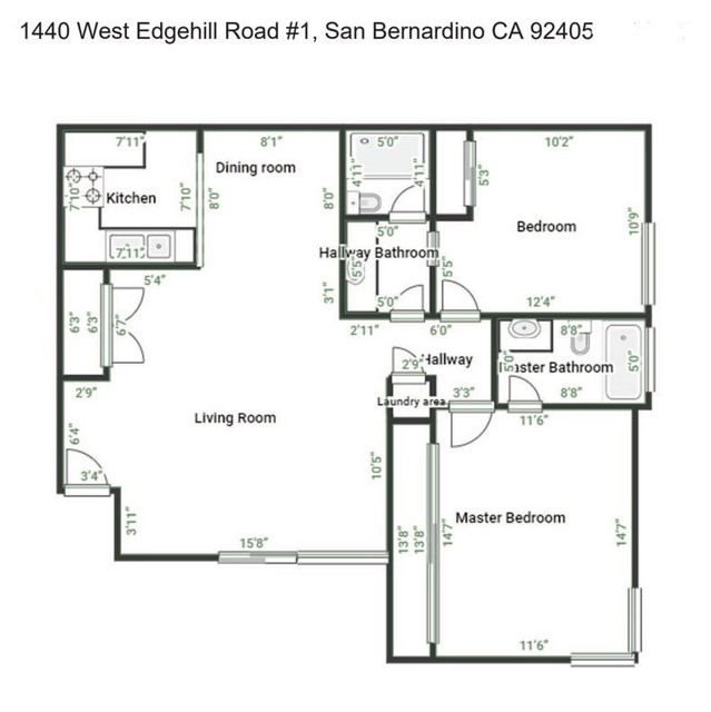 Image 2 for 1440 W Edgehill Road Unit #1, San Bernardino, CA 92405