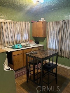 kitchen in divided room