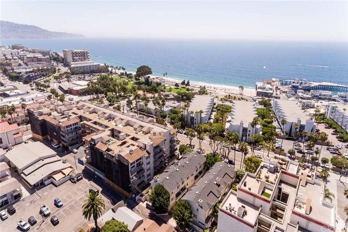 Aerial View of the 200 block of S. Catalina looking west