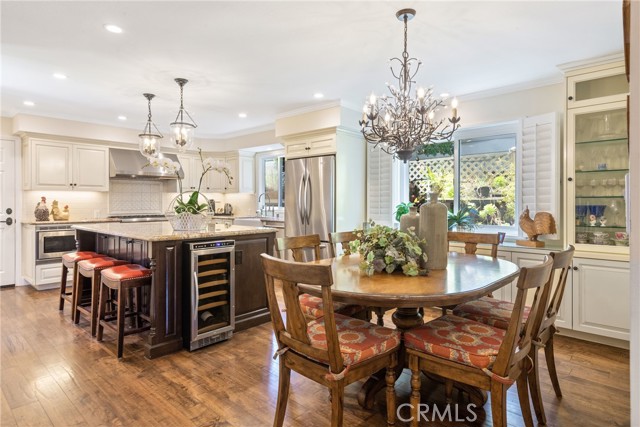 Kitchen and Dining Area