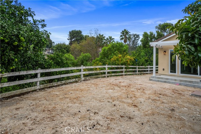Large yard space