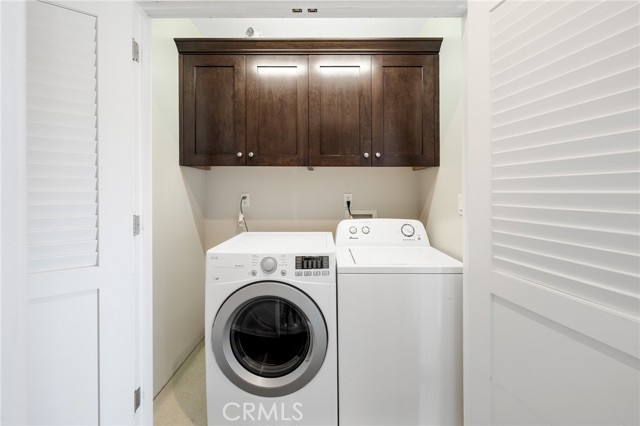 Laundry closet