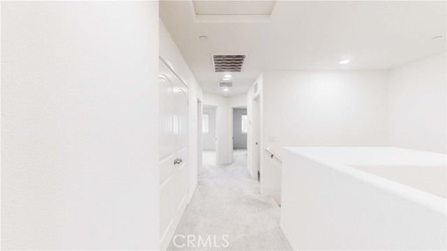 Hallway with storage