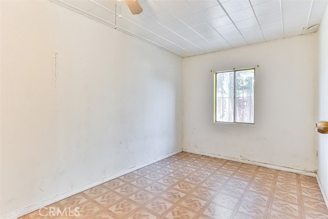 converted garage bedroom 1