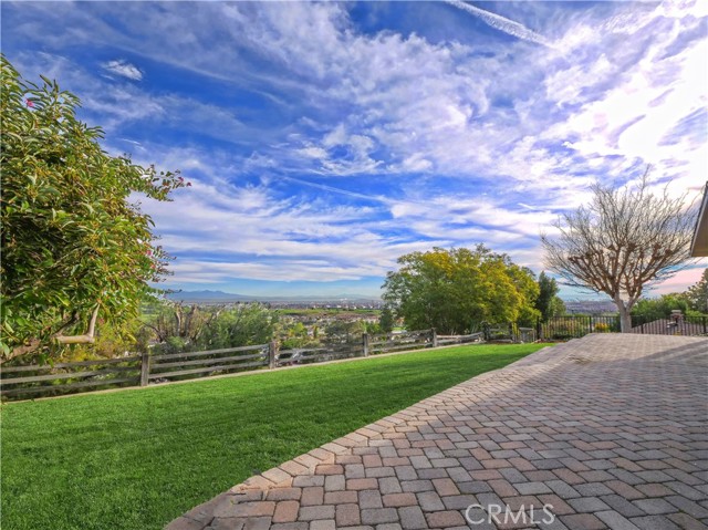Backyard view