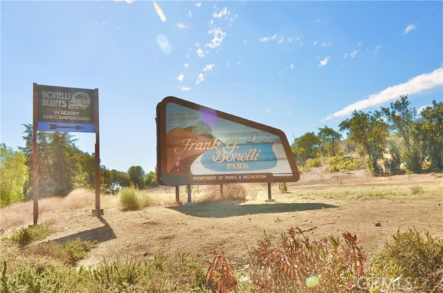 About two miles from Puddingstone Lake/Frank Bonelli Park