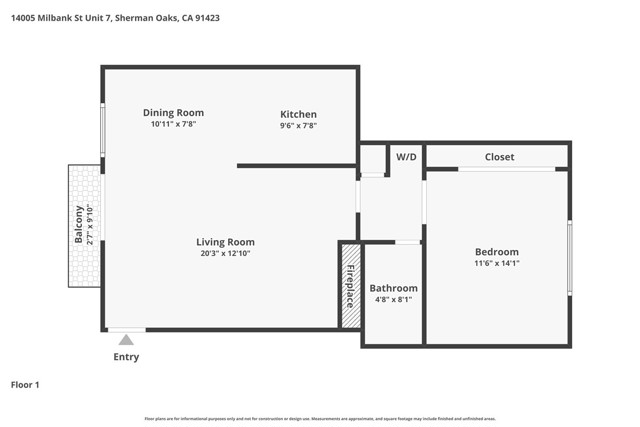 Detail Gallery Image 31 of 31 For 14005 Milbank St #7,  Sherman Oaks,  CA 91423 - 1 Beds | 1 Baths