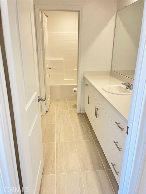 Second floor hall bathroom