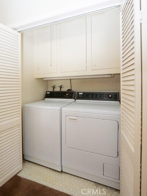 Convenient Laundry Area