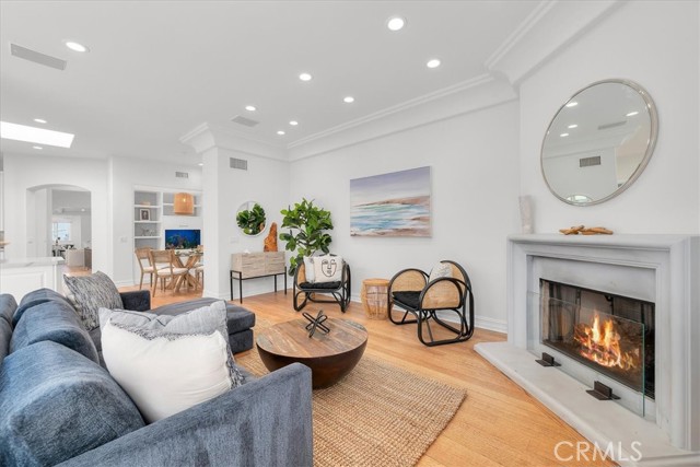 Family room off of kitchen