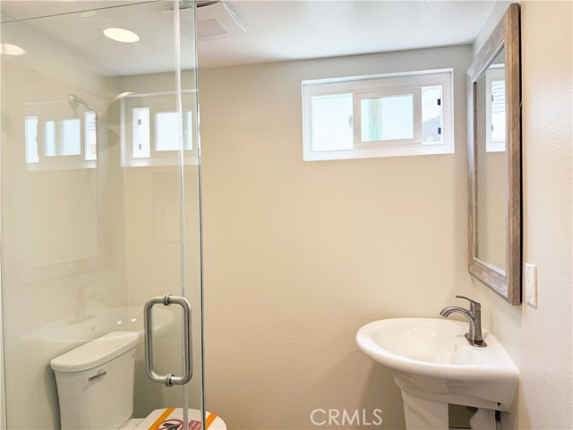 Main Floor bathroom with walk-in shower