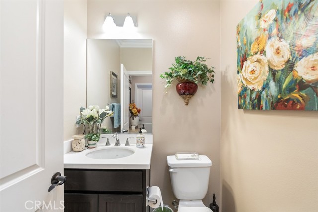 Downstairs 1/4 Guest bathroom