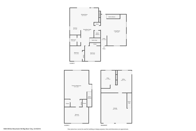 1004 White Mountain Drive, Big Bear City, California 92314, 3 Bedrooms Bedrooms, ,2 BathroomsBathrooms,Single Family Residence,For Sale,White Mountain,IG25007463