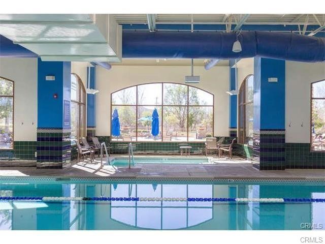 Solera Diamond Valley Clubhouse Interior pool area.