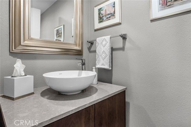 First floor half bath