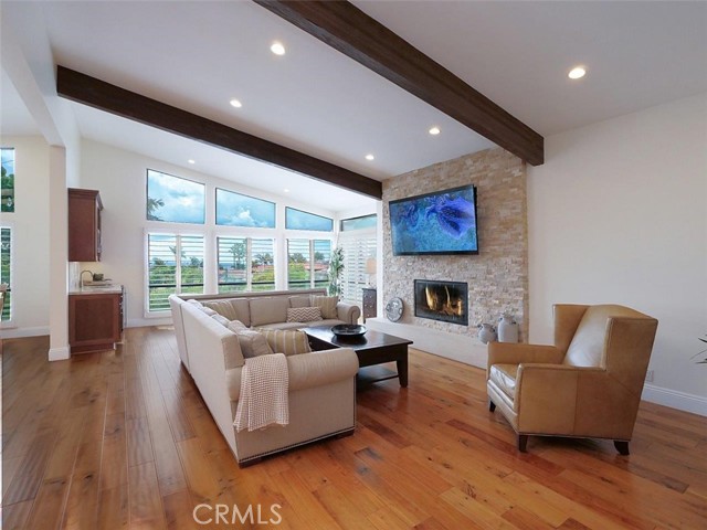 Family Room with Fireplace