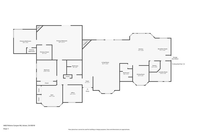 4403 Pelona Canyon Road, Acton, California 93510, 3 Bedrooms Bedrooms, ,3 BathroomsBathrooms,Single Family Residence,For Sale,Pelona Canyon,SR24071584