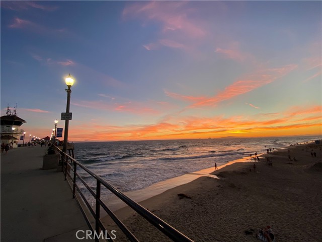 Enjoy evening sunset strolls on the pier!