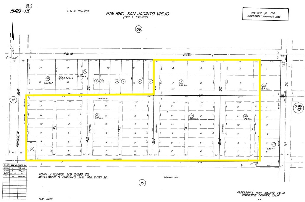 Detail Gallery Image 5 of 5 For 0 Fairview Avenue, Hemet,  CA 92544 - – Beds | – Baths