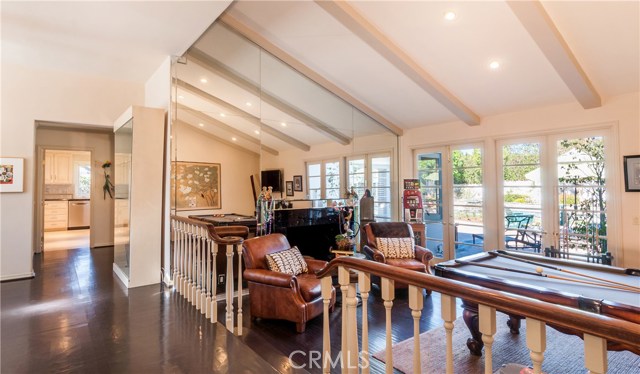 Living room and game room!