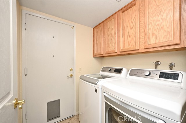 Convenient inside laundry room with direct access to the garage.