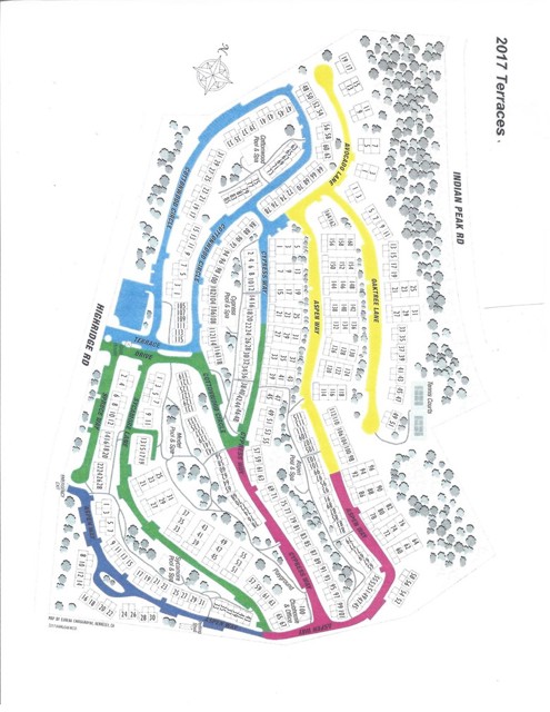 Terraces Map Terraces Map
