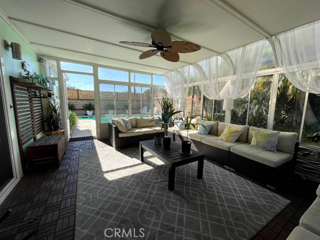 Permitted Sunroom of off inside dinning area
