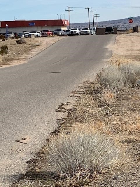 Corner of Property going East