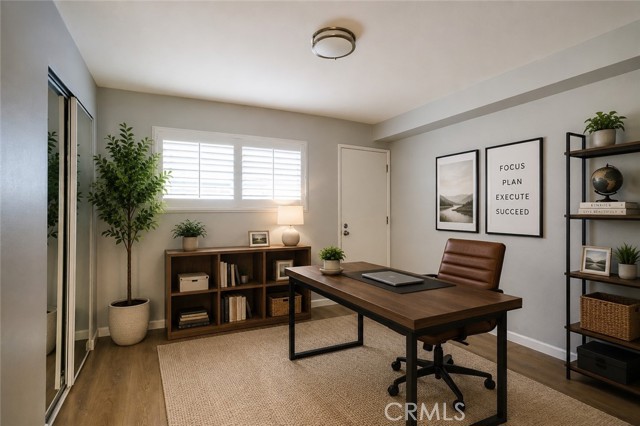 2nd bedroom, virtually staged